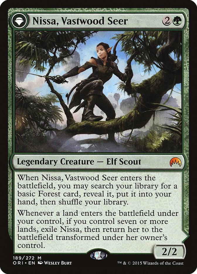 Nissa, Vastwood Seer - Magic Origins - Magic: The Gathering Nissa, Vastwood Seer - Magic Origins - Magic: The Gathering