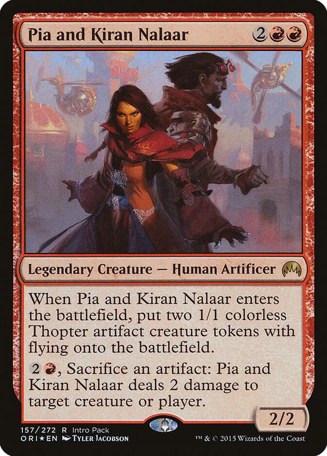 Pia and Kiran Nalaar 157 card