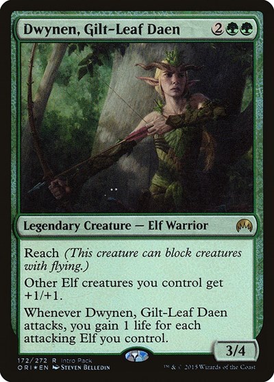 Dwynen Gilt Leaf Daen
