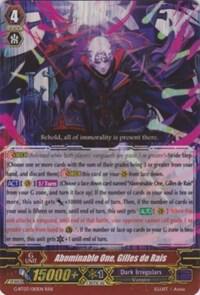 Abominable One, Gilles de Rais