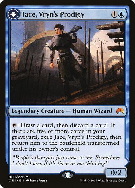 ヴリンの神童、ジェイス Jace, Vryn's Prodigy - Magic Origins - Magic: The Gathering