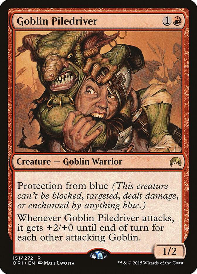 Goblin Piledriver - Magic Origins - Magic: The Gathering