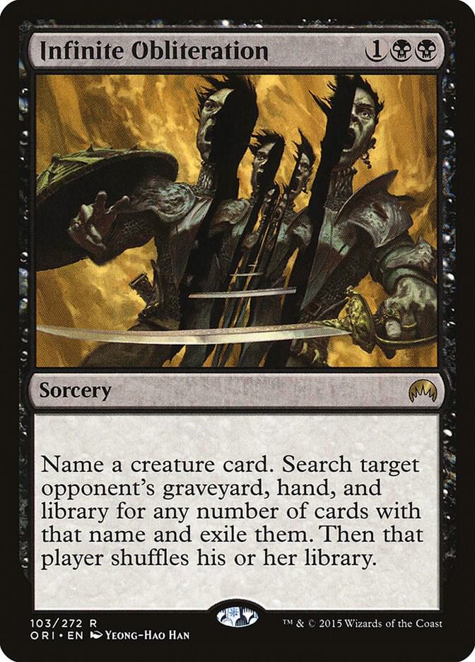 obliterate mtg card Obliterate [204x] [Eighth Edition] [Foil] – Face to Face Games