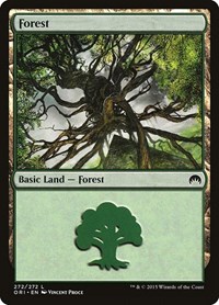 Forest (272) - Magic Origins - Magic: The Gathering card