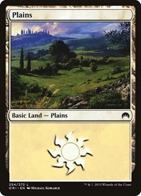 Plains (254) - Magic Origins - Magic: The Gathering card