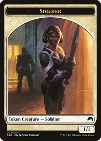 Soldier Token - Magic Origins - Magic: The Gathering card