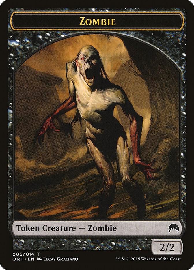 Zombie Token - Magic Origins - Magic: The Gathering - TCGplayer.com