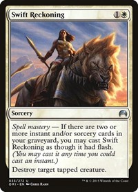 Swift Reckoning - Magic Origins - Magic: The Gathering card