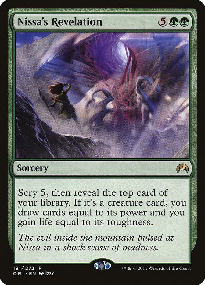 Nissa's Revelation - Magic Origins - Magic: The Gathering