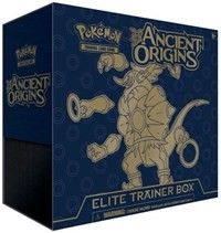 Ancient Origins Elite Trainer Box from XY - Ancient Origins Pokemon card image