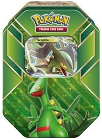 Hoenn Power Tin [Sceptile] from XY - Roaring Skies Pokemon card image