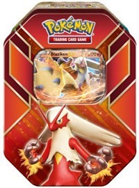 Hoenn Power Tin [Blaziken] from XY - Roaring Skies Pokemon card image