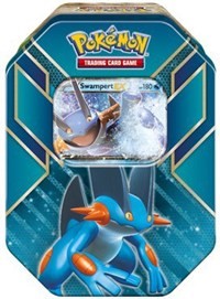 Hoenn Power Tin [Swampert] from XY - Roaring Skies Pokemon card image