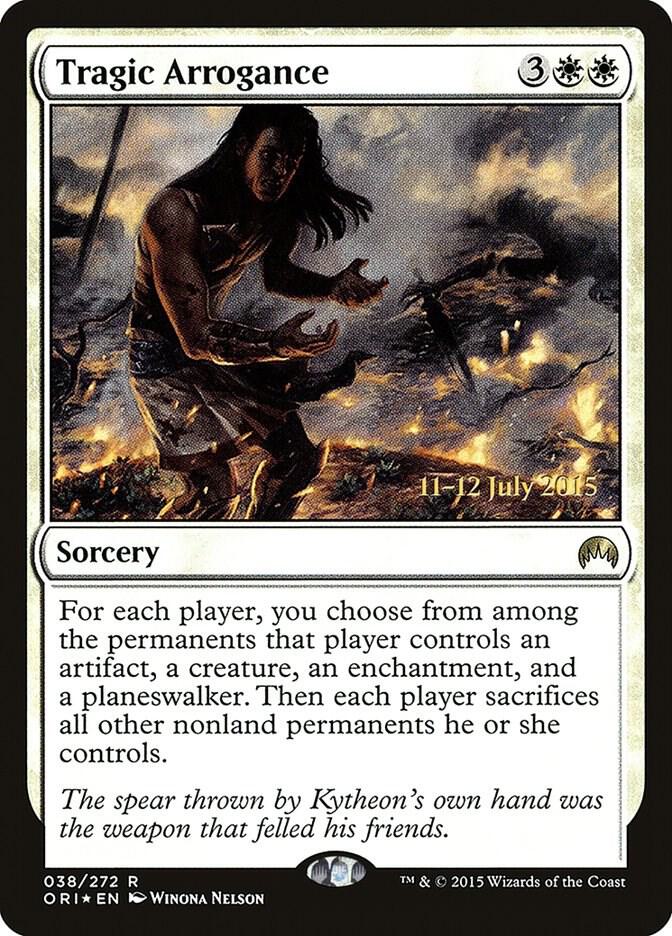 Tragic Arrogance 38 card
