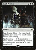 Dark Petition - Prerelease Cards - Magic: The Gathering