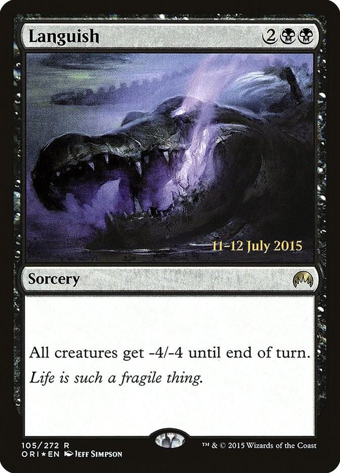Languish 105 card