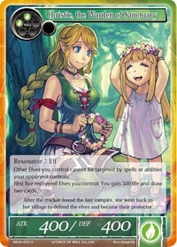 Christie, the Warden of Sanctuary - Force of Will The Millennia of Ages trading card