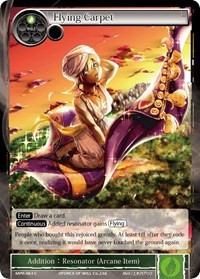 Flying Carpet The Moon Priestess Returns Force Of Will Online Gaming Store For Cards Miniatures Singles Packs Booster Boxes