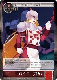 Card Soldier "Heart"