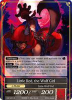 Little Red Riding Hood // Little Red, the Wolf Girl - Crimson