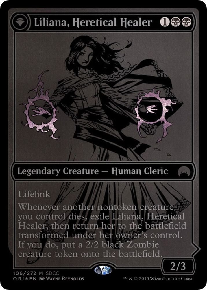 Liliana, Heretical Healer (SDCC 2015 Exclusive)