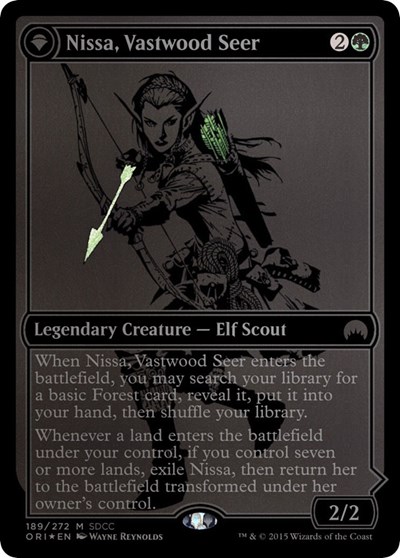 Nissa Vastwood Seer SDCC 2015 Exclusive