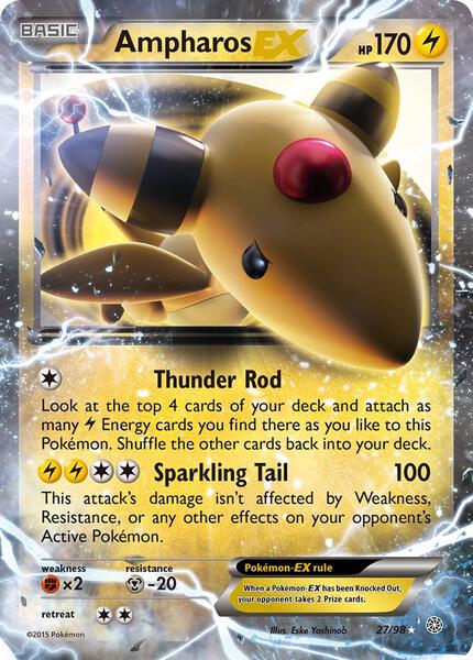 Ampharos EX card image