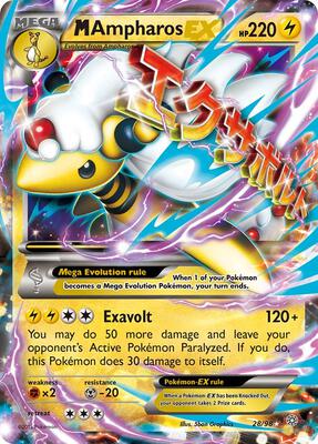 M Ampharos EX - XY - Ancient Origins - Pokemon - TCGplayer.com