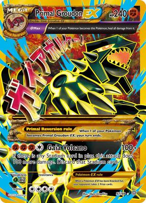 ゲンシグラードン PSA10 EX UR XY7 PRIMAL groudon PSA 10 2015 Primal Groudon EX 1st UR 094/081 Bandit Ring XY7