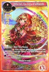 Little Red, the Hope of Millennia (Full Art) - Force of Will The Millennia of Ages trading card