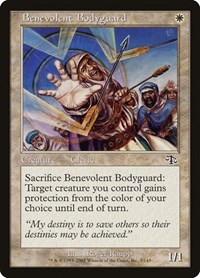 Benevolent Bodyguard - Judgment - Magic: The Gathering card