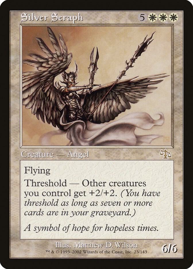 Silver Seraph - Judgment - Magic: The Gathering - TCGplayer.com