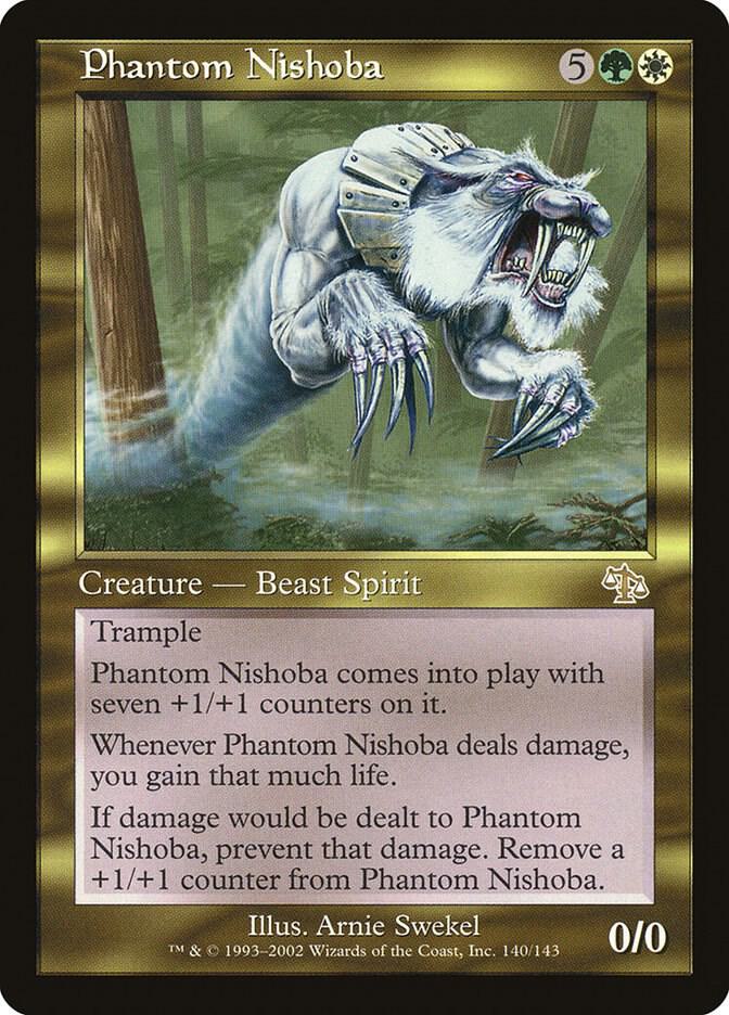 Phantom Nishoba - Judgment - Magic: The Gathering - TCGplayer.com