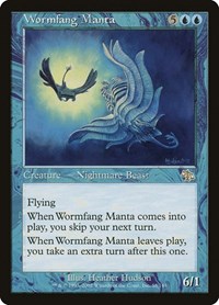 Wormfang Manta - Judgment - Magic: The Gathering card