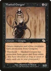 Masked Gorgon - Judgment - Magic: The Gathering card