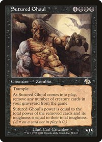 Sutured Ghoul - Judgment - Magic: The Gathering card
