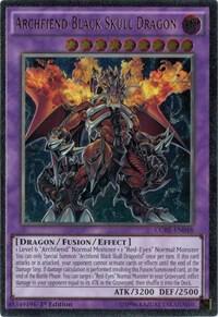 Archfiend Black Skull Dragon