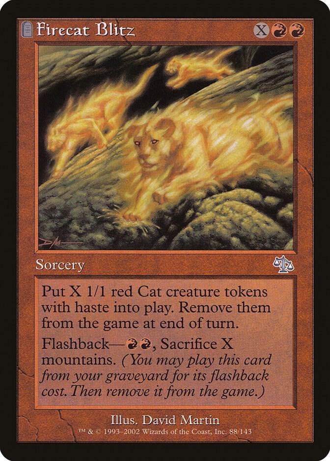 【新品タグ付】ジェリーキャット レッドカード＆イエローカード 2点セット Firecat Blitz - Judgment - Magic: The Gathering - TCGplayer.com