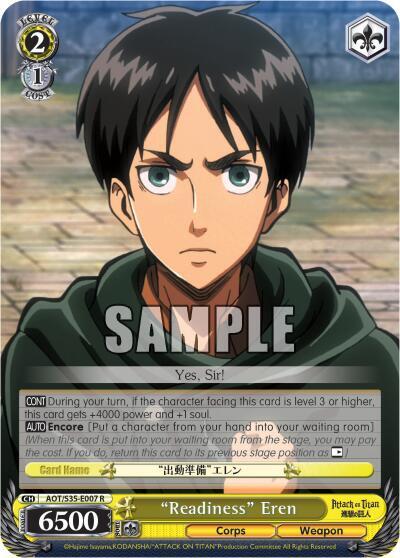 "Readiness" Eren