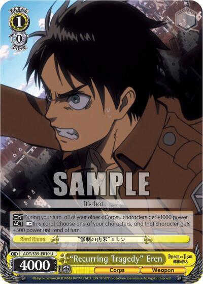 "Recurring Tragedy" Eren