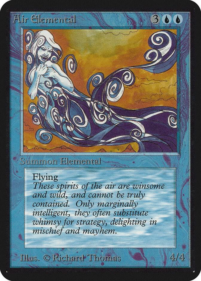 Air Elemental - Alpha Edition - Magic: The Gathering - TCGplayer.com