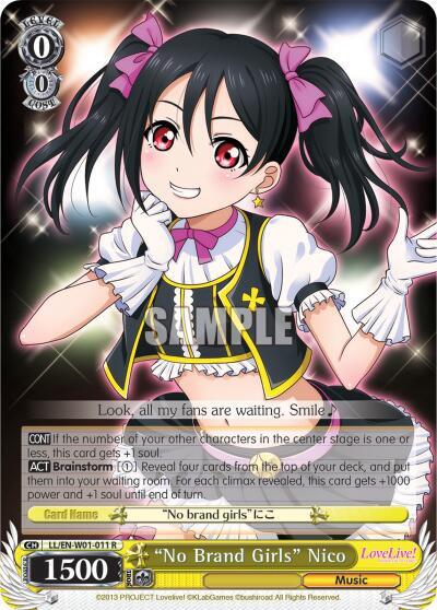 "No Brand Girls" Nico