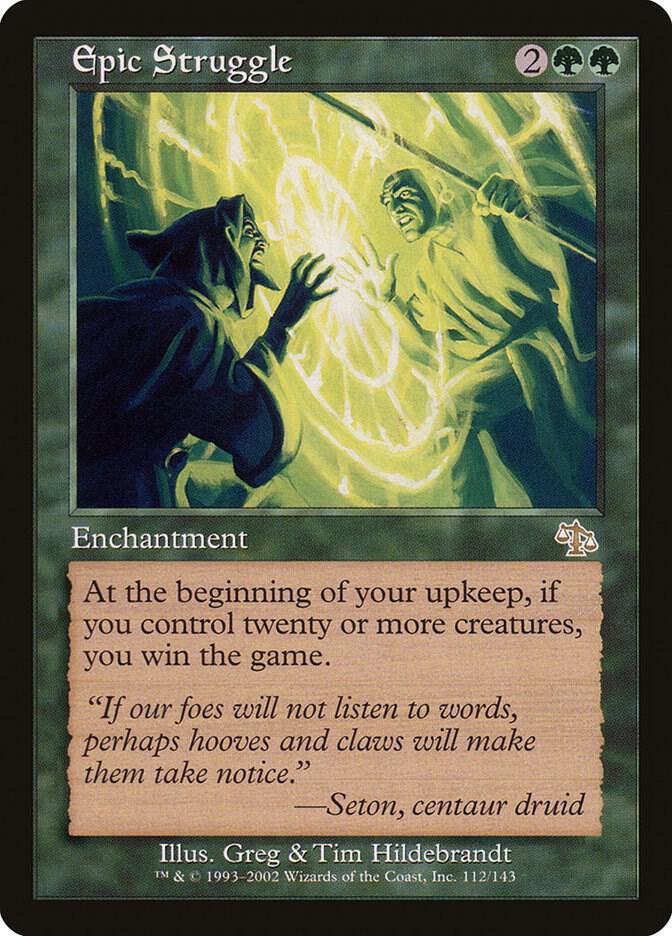 Epic Struggle - Judgment - Magic: The Gathering