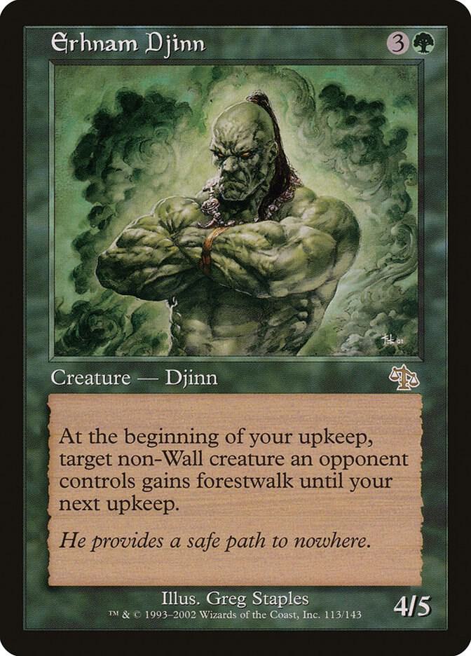 Erhnam Djinn (4th Place) (Oversized) [Oversize Cards]