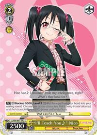"I'll Teach You~" Nico