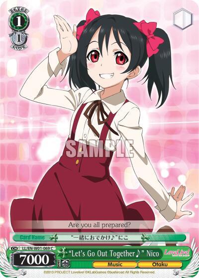 "Let's Go Out Together~" Nico
