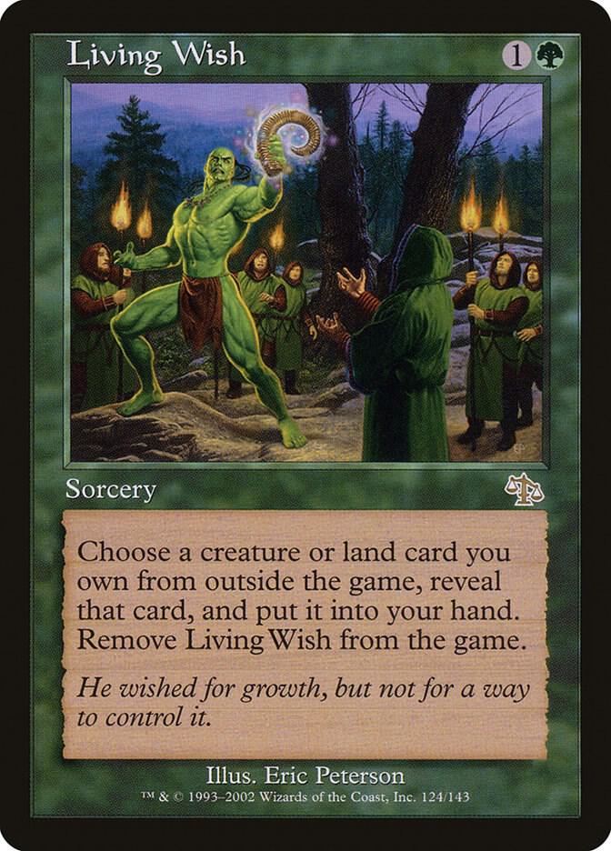 Living Wish - Judgment - Magic: The Gathering - TCGplayer.com