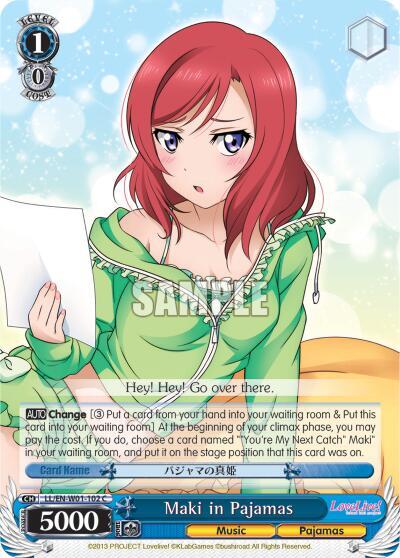 Maki in Pajamas