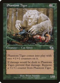 Phantom Tiger - Judgment - Magic: The Gathering card