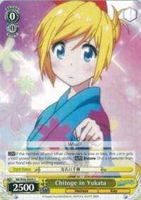 Chitoge in Yukata
